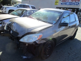 2004 TOYOTA MATRIX GRAY 1.8L MT Z15126